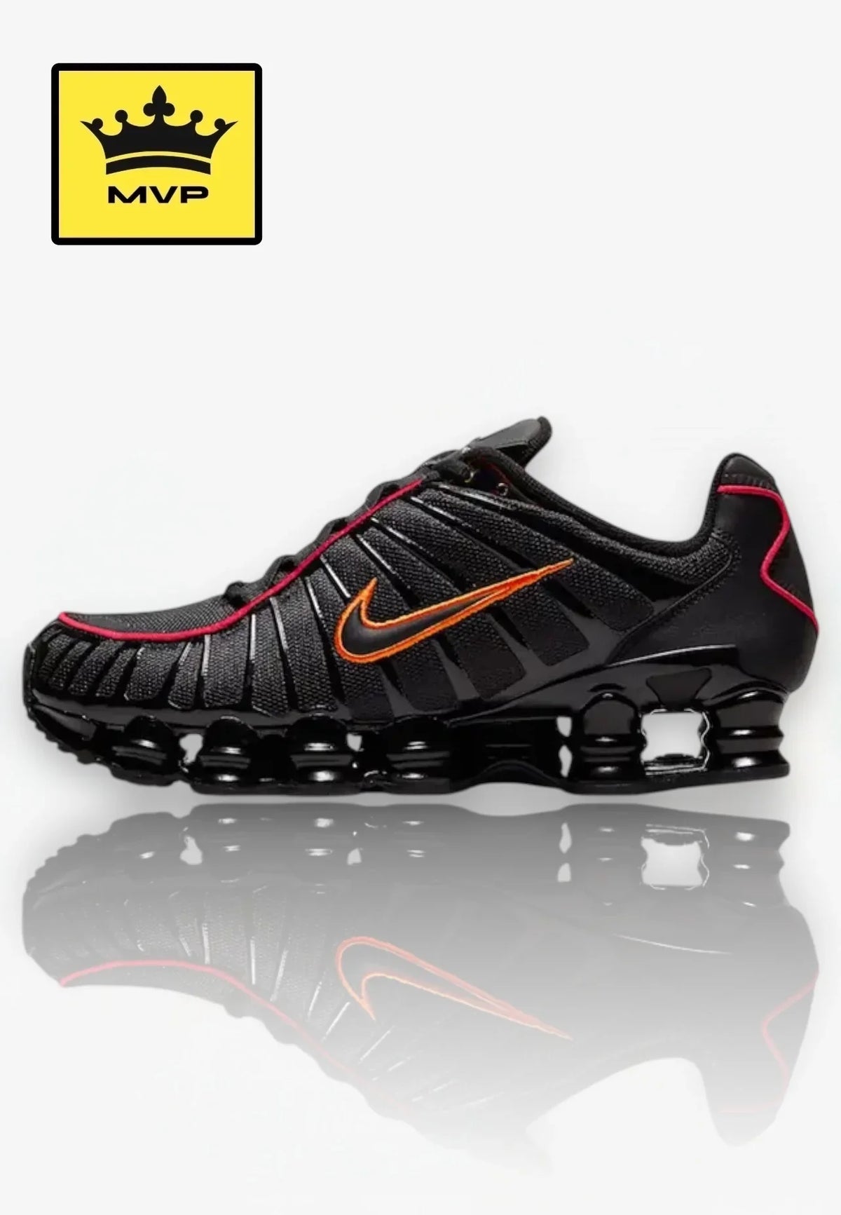 Nike Shox TL Black Magma Orange